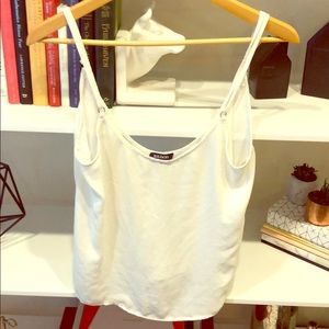 Tildon women’s tank / blouse, white, XS